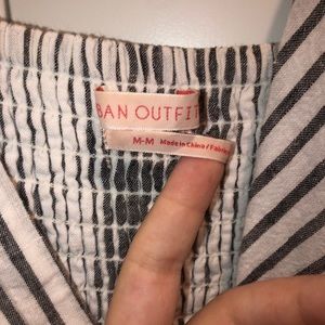 Striped middie dress